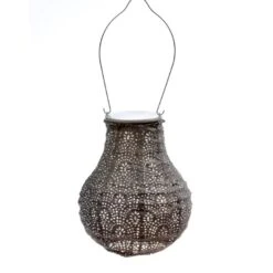 Solcelle Lanterne Fan Taupe Lumiz Solcelle Lanterne Fan Bulb 16 Cm