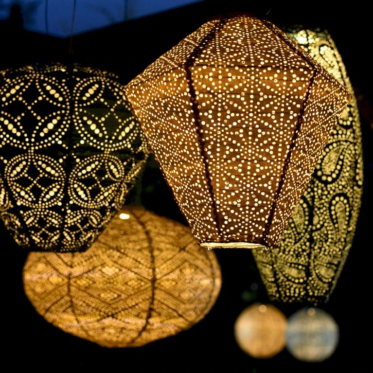 Solcelle Lanterne Mandela Grøn Lumiz Solcelle Lanterne Mandela Ballon 30 Cm 4 Solcelle Lanterne Mandela Grøn Lumiz Solcelle Lanterne Mandela Ballon 30 Cm - Billede 2