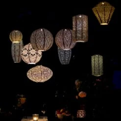 Solcelle Lanterne Marrakesh Taupe Lumiz Solcelle Lanterne Marrakesh Rund 30 Cm -Siriu Planter Butik p36357 54368 lumiz solcelle lanterne marrakesh 168a