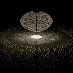 Solcelle Lanterne Ikat Guld Lumiz Solcelle Lanterne Ikat Oval 40 Cm -Siriu Planter Butik p36358 54320 lumiz solcelle lanterne ikat feec