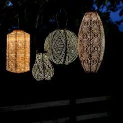 Solcelle Lanterne Ikat Mørkeblå Lumiz Solcelle Lanterne Ikat Rund 30 Cm -Siriu Planter Butik p36366 54322 lumiz solcelle lanterne ikat 76f8