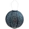 Solcelle Lanterne Ikat Mørkeblå Lumiz Solcelle Lanterne Ikat Rund 30 Cm -Siriu Planter Butik p36366 54455 lumiz solcelle lanterne ikat aec1