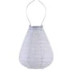 Solcelle Lanterne Paisley Sølv Lumiz Solcelle Lanterne Paisley Tulip 20 Cm