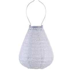Solcelle Lanterne Paisley Sølv Lumiz Solcelle Lanterne Paisley Tulip 20 Cm